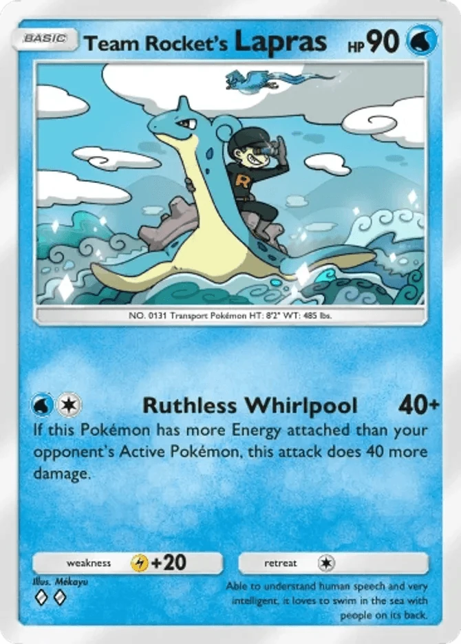 Team Rocket's Lapras